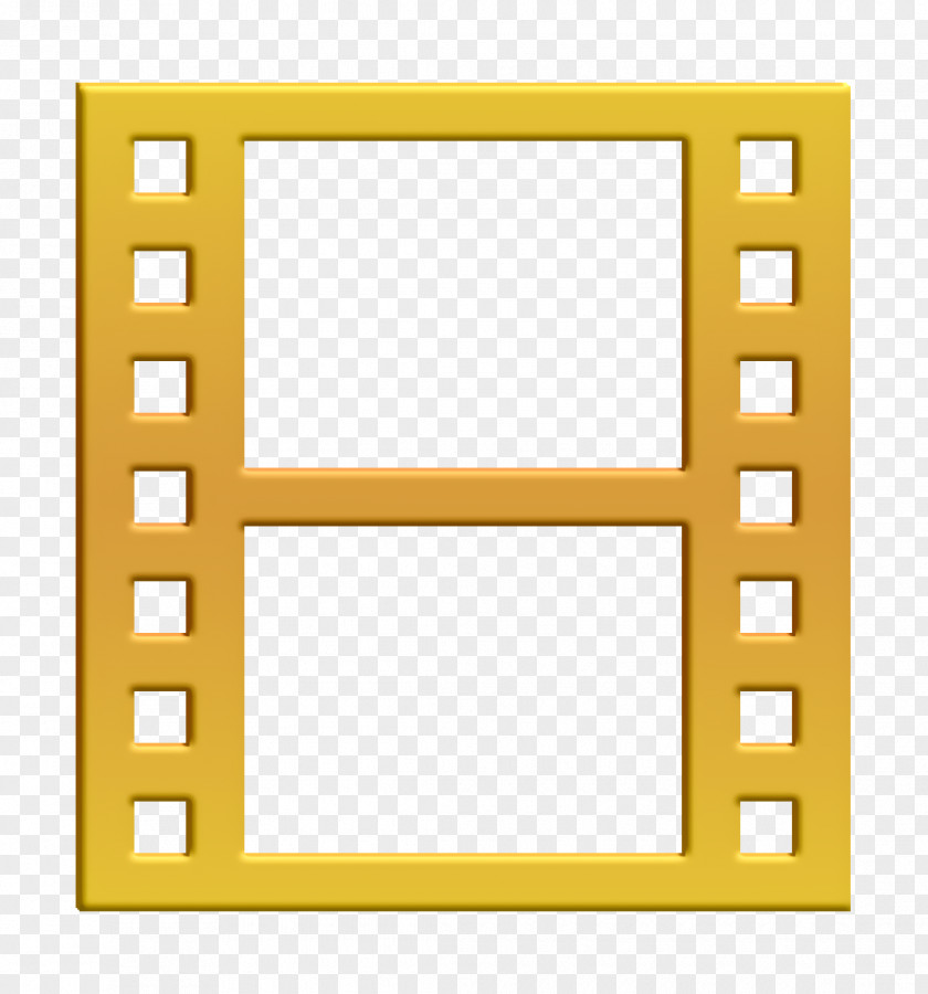 Picture Frame Rectangle Clip Icon Film Movie PNG