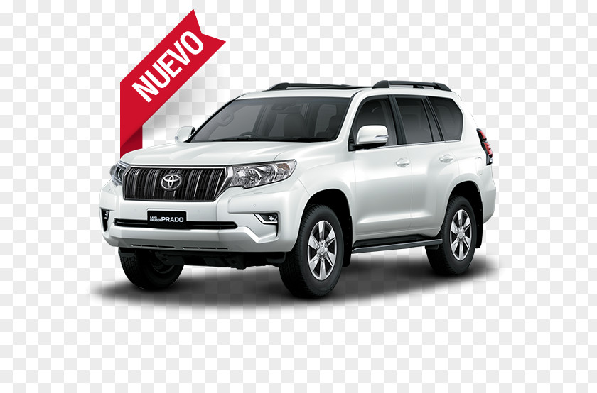 Toyota Land Cruiser Prado Car Sport Utility Vehicle 2018 PNG