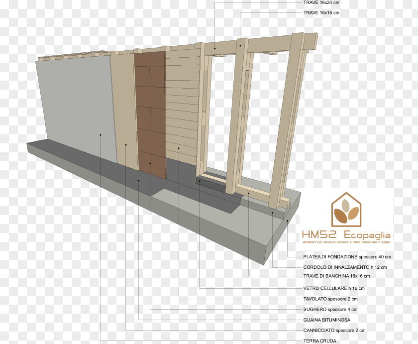 Wood Parede House HM52 Workshop Srl Building PNG