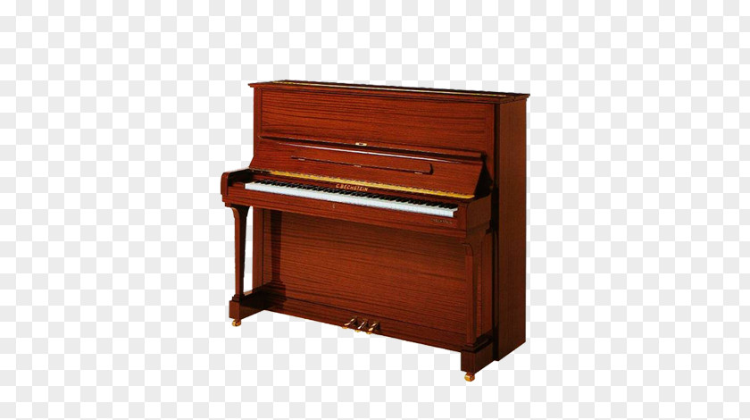 Wooden Piano Grand C. Bechstein Guitar Upright PNG