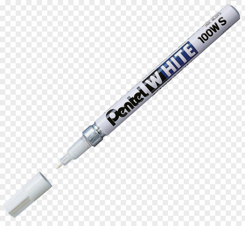 Pental Permanent Marker Pen Paint Pentel Nib PNG