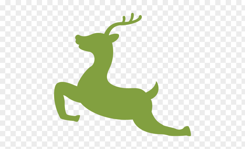 Reindeer Christmas Santa Claus Canidae PNG