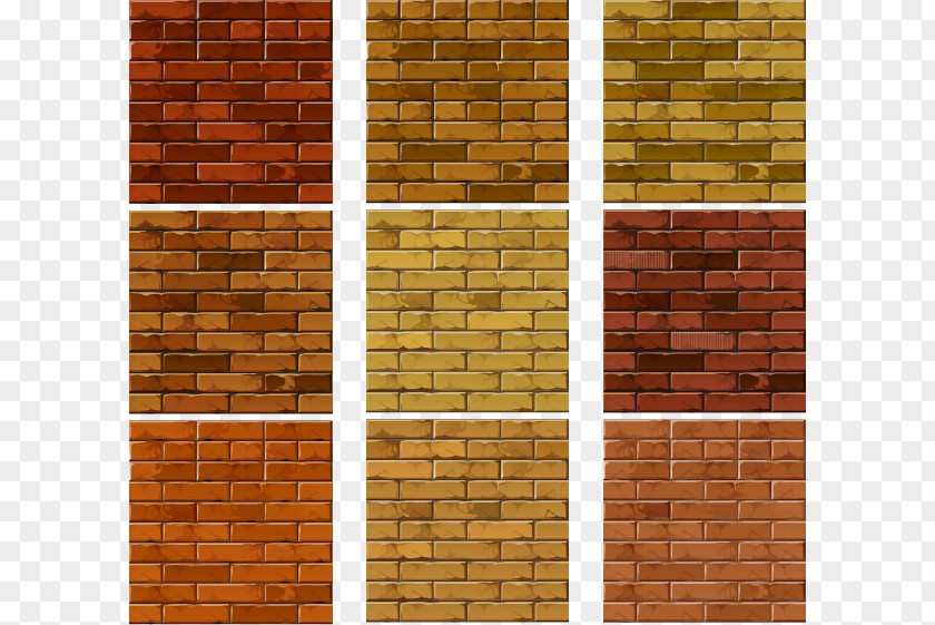 Retro Brick Wall Pattern Background Vector Material Stone Brickwork PNG