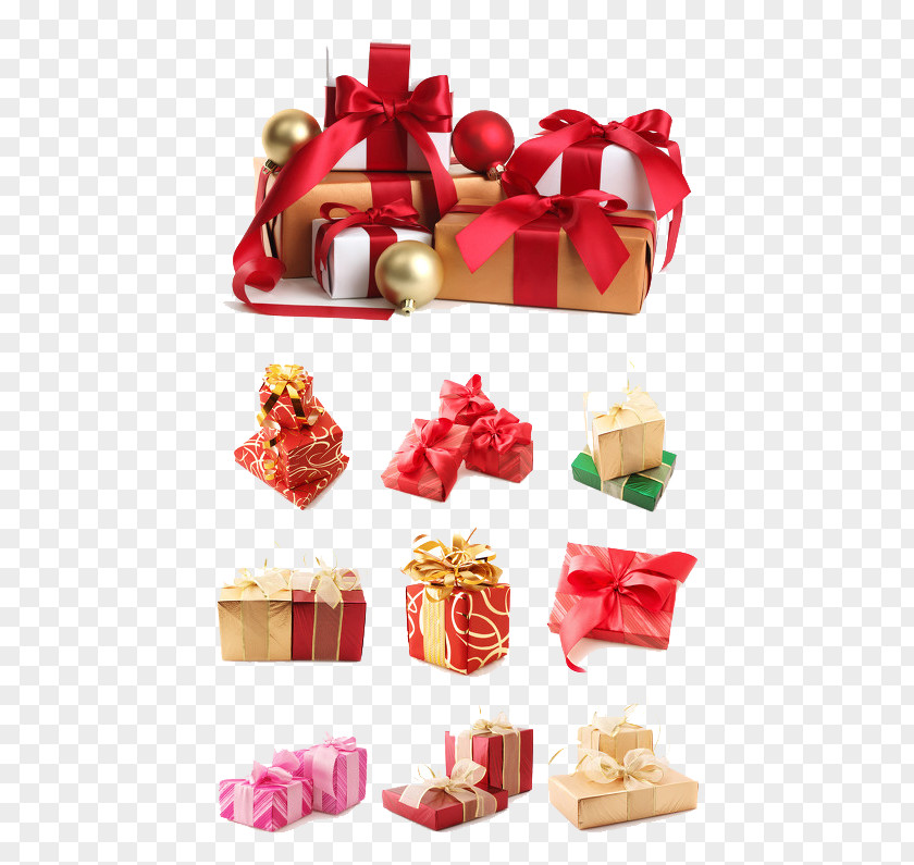 Creative Christmas Gift And Holiday Season Santa Claus PNG
