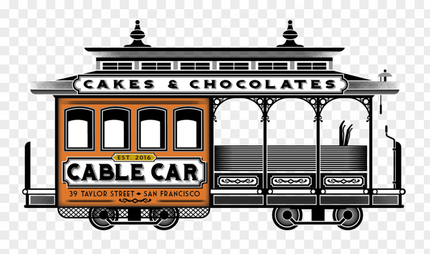 San Francisco Cable Car Cakes And Chocolates A Design + Consulting Pastry Chef Transport PNG