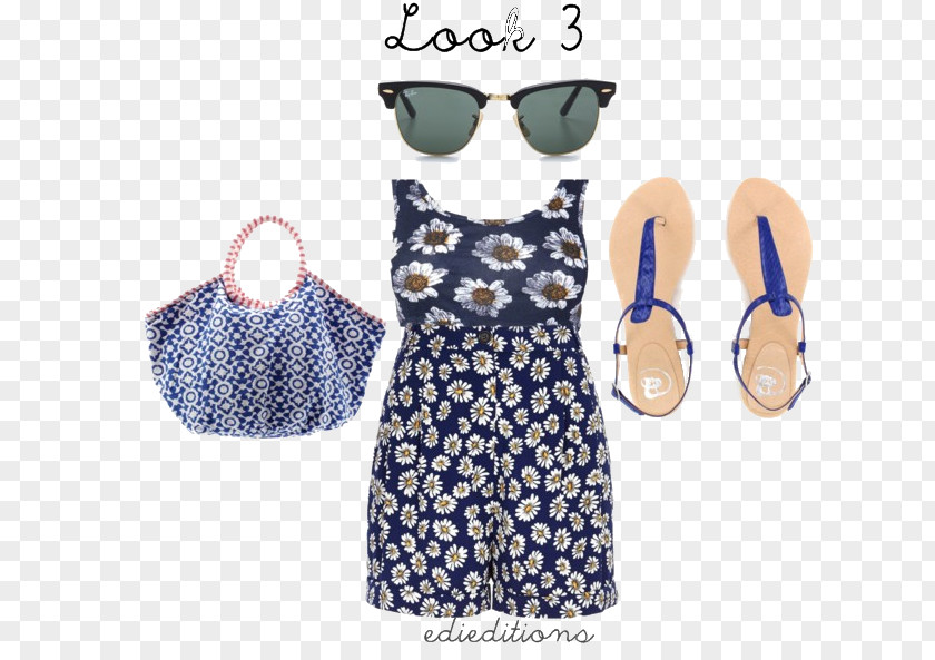 Bolso De Playa Fashion Neck Dress Glasses Pattern PNG