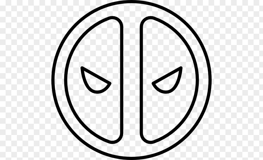 Deadpool Spider-Man Logo Drawing PNG