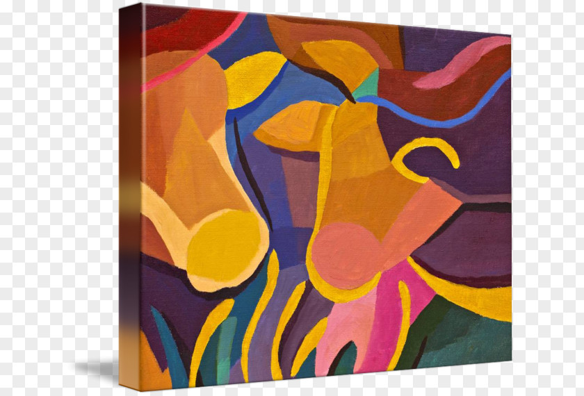 Painting Canvas Print Modern Art PNG