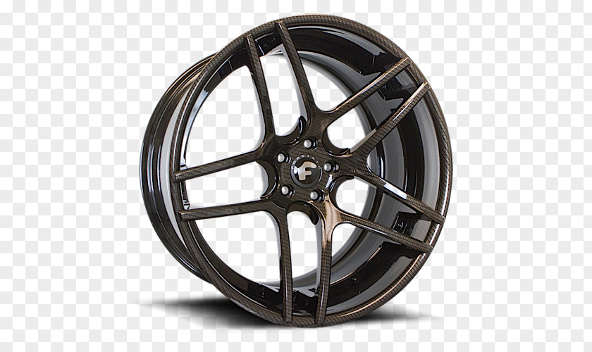 CARBON FIBRE Alloy Wheel Forgiato Carbon Fibers PNG