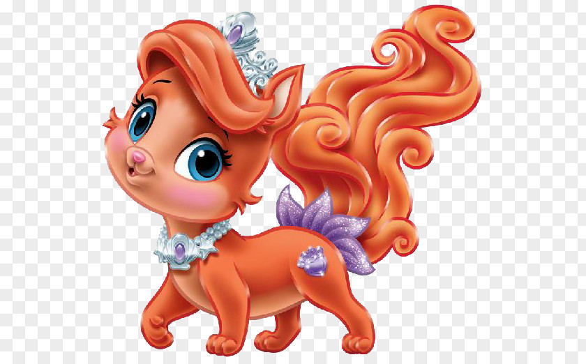 Kitten Ariel Belle Disney Princess Palace Pets PNG