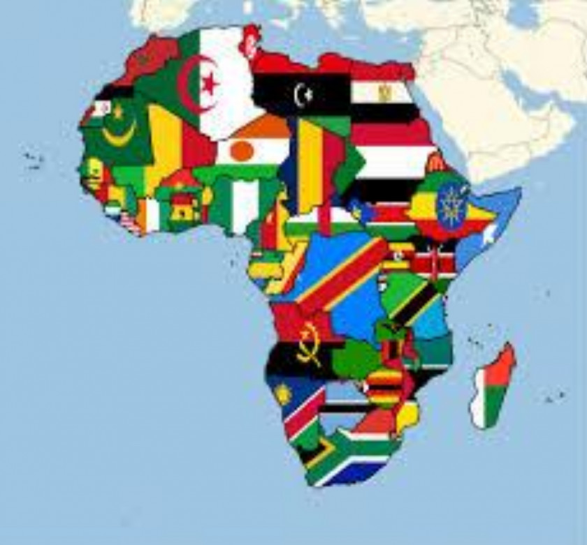Africa Uganda Nigeria Western Sahara Map Flag PNG