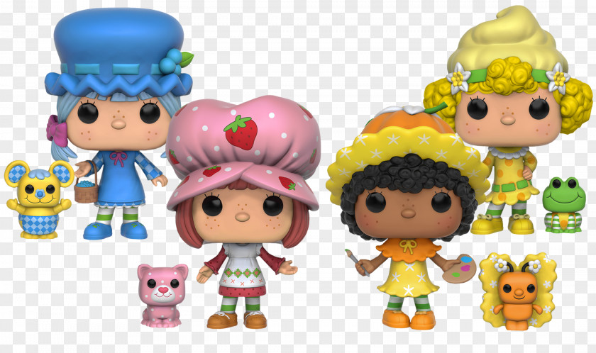 Custard Strawberry Shortcake Muffin Funko PNG