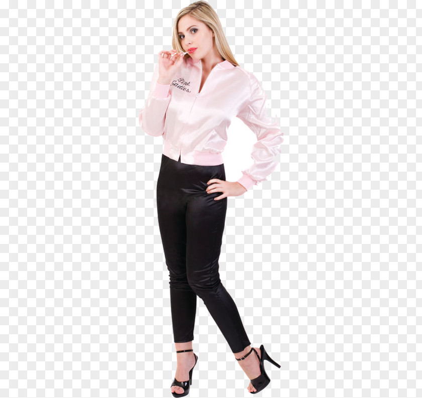 Grease Themed Party Leggings Waist Blouse Sleeve Jeans PNG