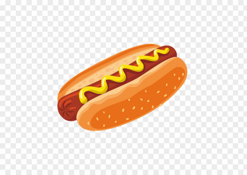 Simulation Of Hot Dogs Breakfast Dog Fast Food Clip Art PNG