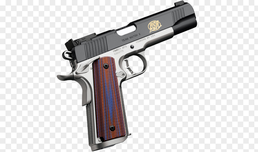 .45 ACP Kimber Manufacturing Custom Firearm Pistol PNG