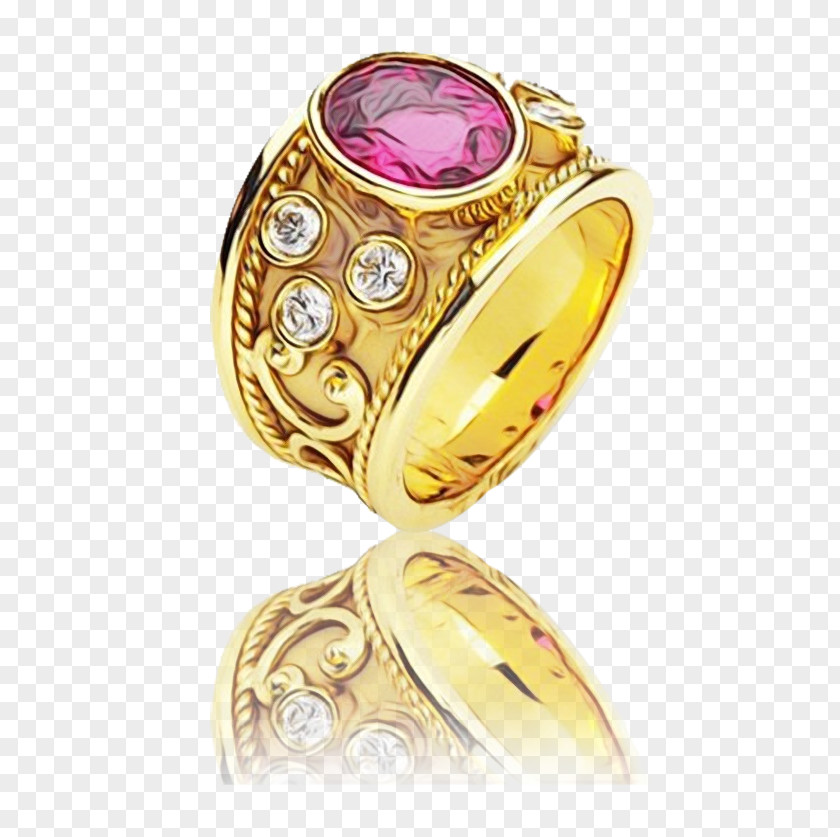Gold Wedding Ring PNG