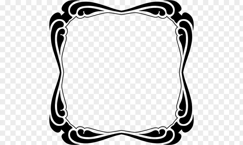 Mirror Drawing Borders And Frames Clip Art PNG