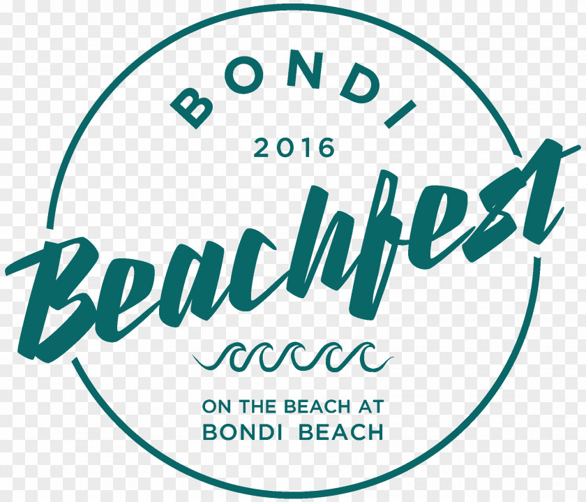 Bondi Beach Northern Beaches Logo Festival PNG