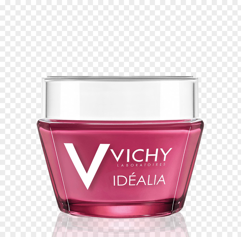 Day Care Vichy Idéalia Smoothness And Glow Energizing Cream For Dry Skin Moisturizer Lotion PNG