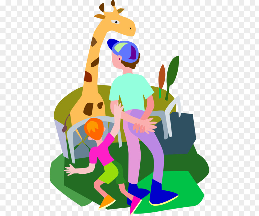 Giraffidae Animal Cartoon PNG