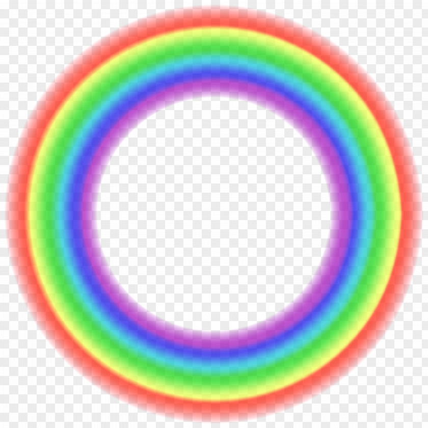 Round Rainbow Clip Art Image Shutterstock Iconfinder Icon PNG