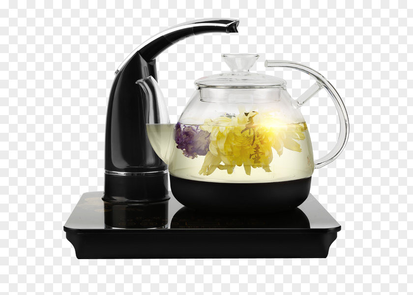 Single Head Heating Kettle Tea Electric Electricity PNG