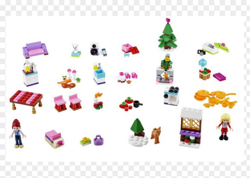 Toy LEGO Friends Amazon.com 41040 Advent Calendar PNG