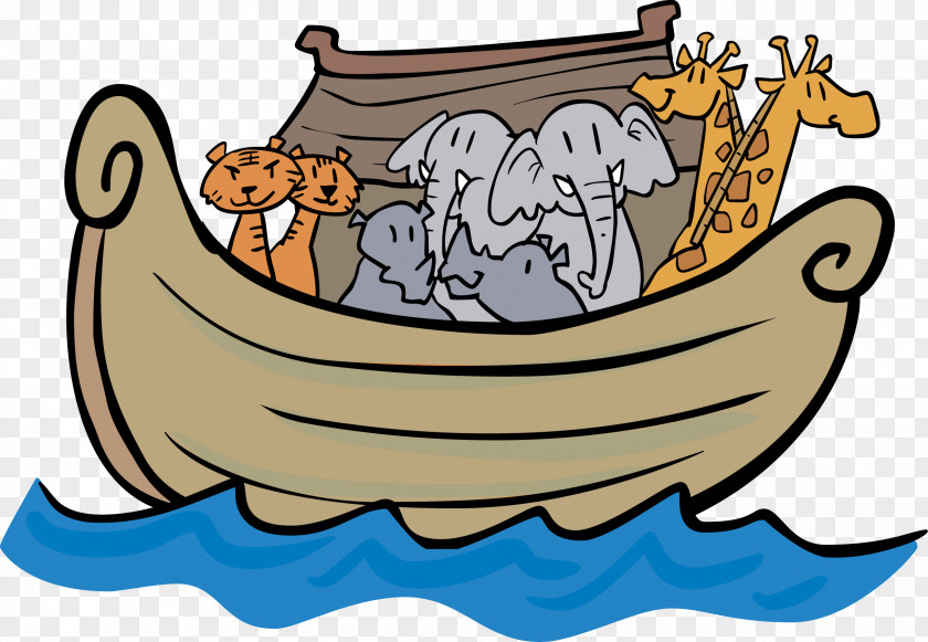 Child Noah's Ark Bible Story Drawing PNG