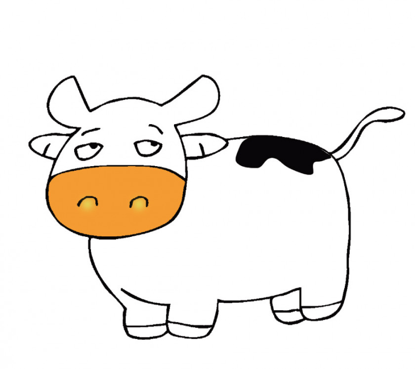 Design Baka Dairy Cattle Calf PNG