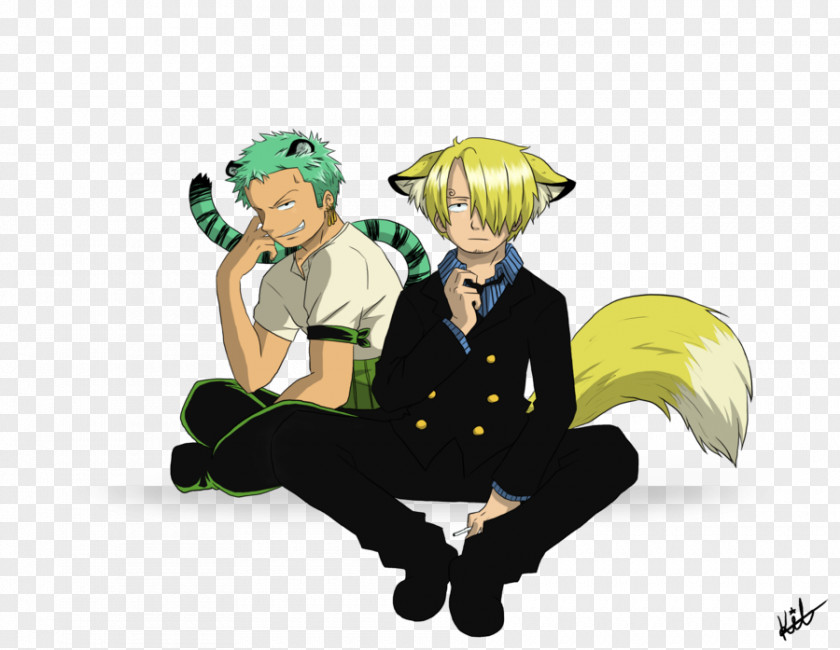 One Piece Roronoa Zoro Vinsmoke Sanji Zorro Tiger PNG