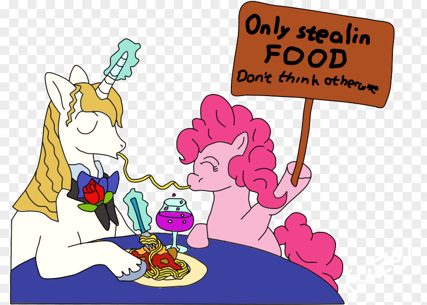 Prince Blueblood Pinkie Pie Pasta Horse Spaghetti Noodle PNG