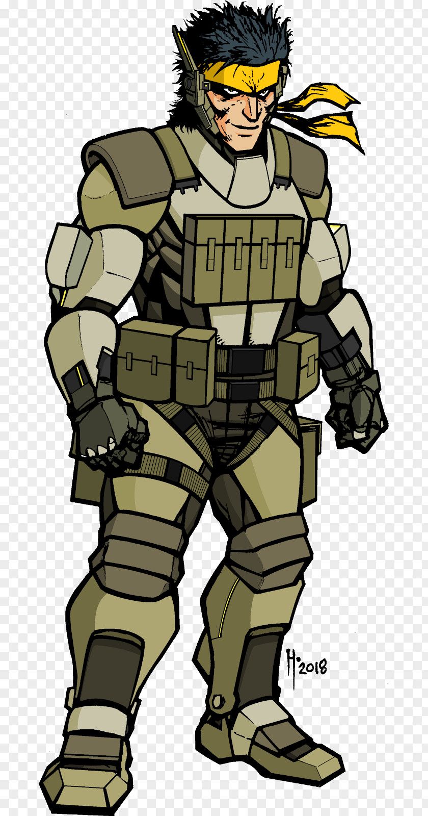 Solid Snake Mgs Character Clip Art Illustration Soldier Fiction PNG