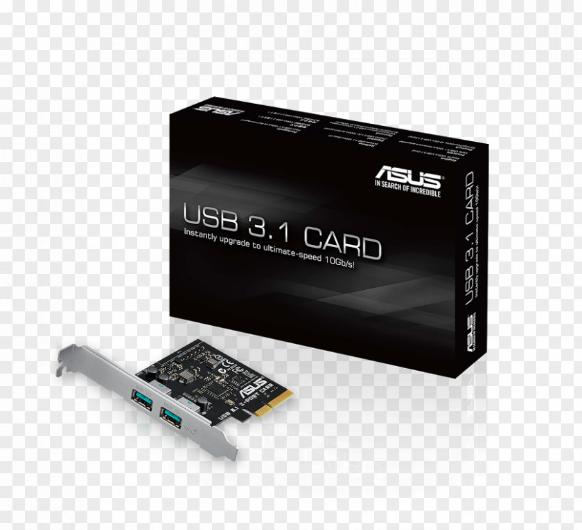 USB PCI Express USB-C 3.1 ASUS PNG