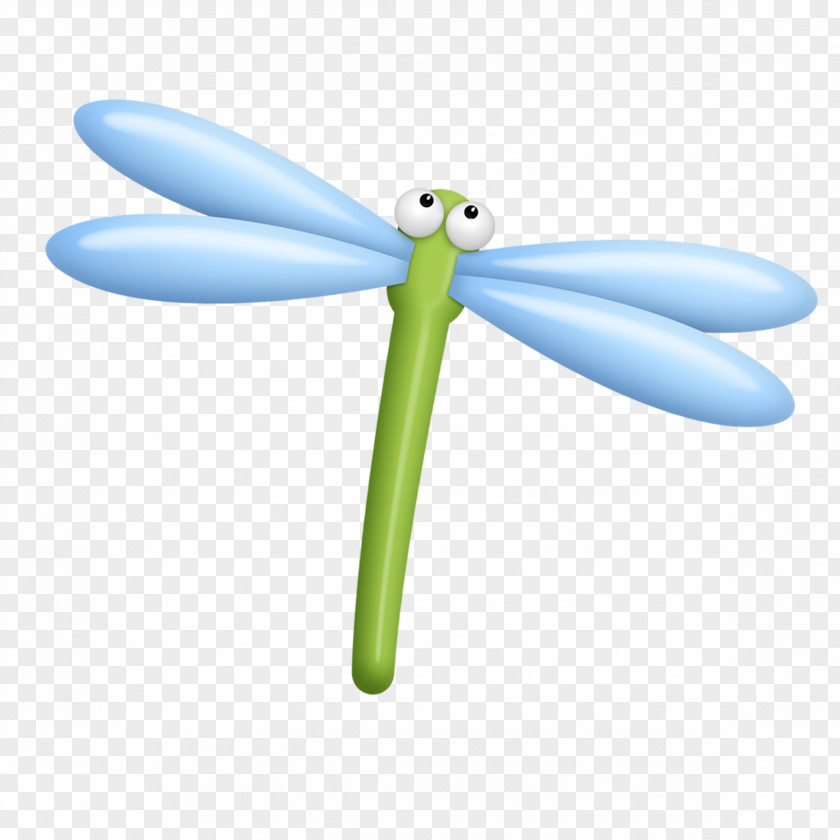 Dragonfly Insect Propeller Cartoon PNG