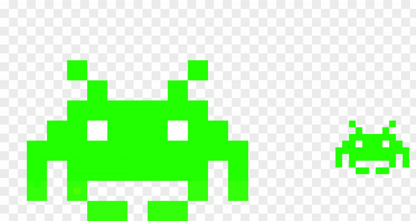Pixelart Space Invaders Extreme 2 Bubble Bobble Minecraft PNG