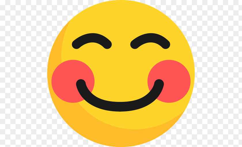 Shame Smiley Emoji Transparent Clipart. PNG