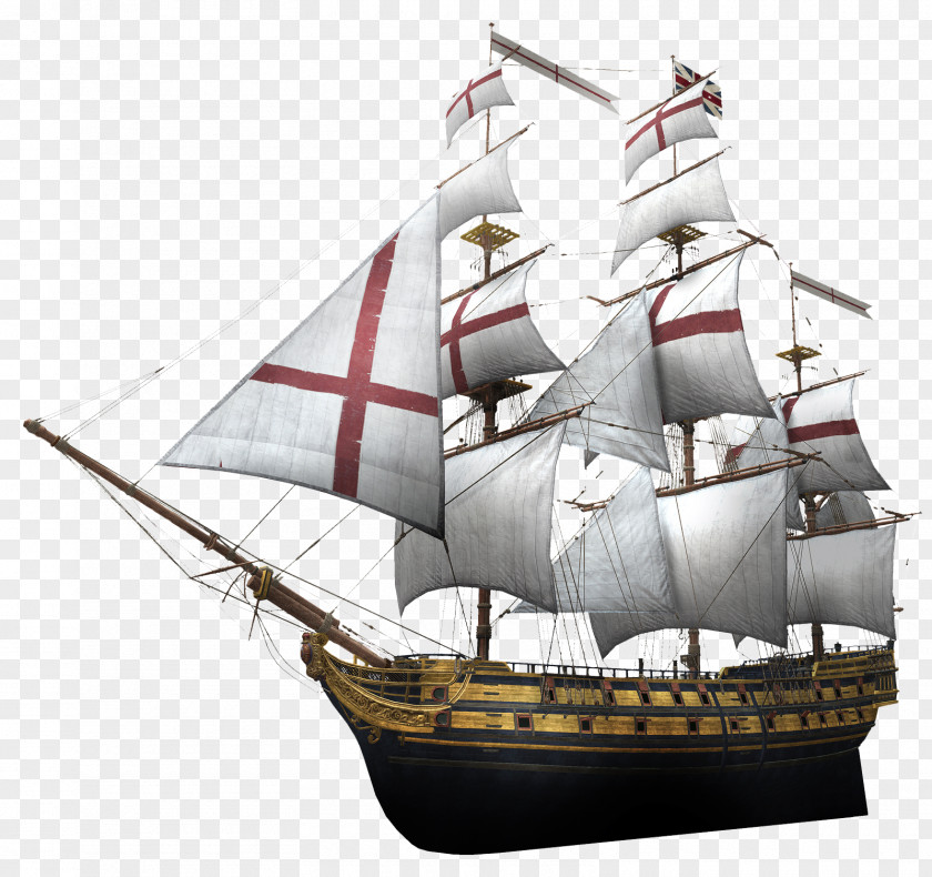 Ship Assassin's Creed IV: Black Flag II Man-of-war Warship PNG