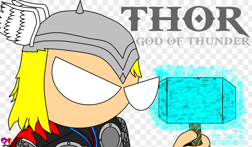 Thor: God Of Thunder Work Art PNG