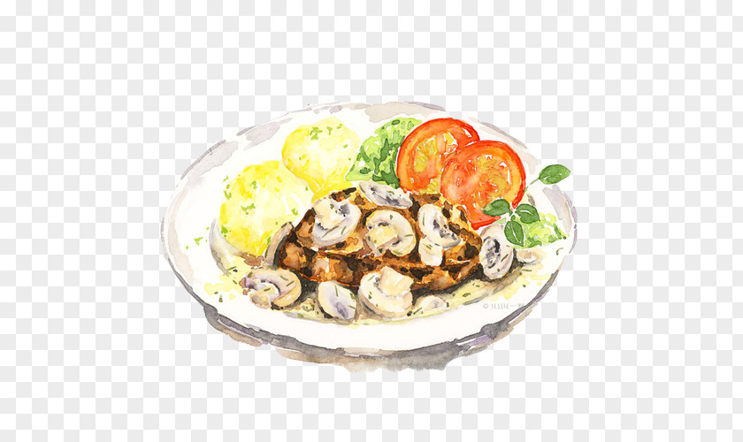 Abalone Meat Hand Painting Material Picture Italian Cuisine Fish Ball Seafood PNG