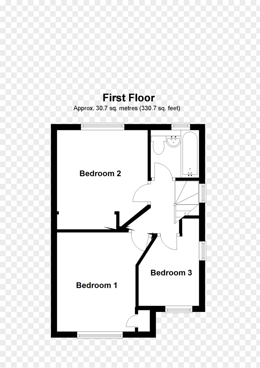 House Chain-free Property Holly Close Floor Plan Paper PNG