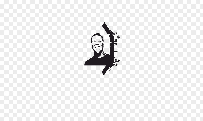 Metallica Graphic Design Logo Black PNG