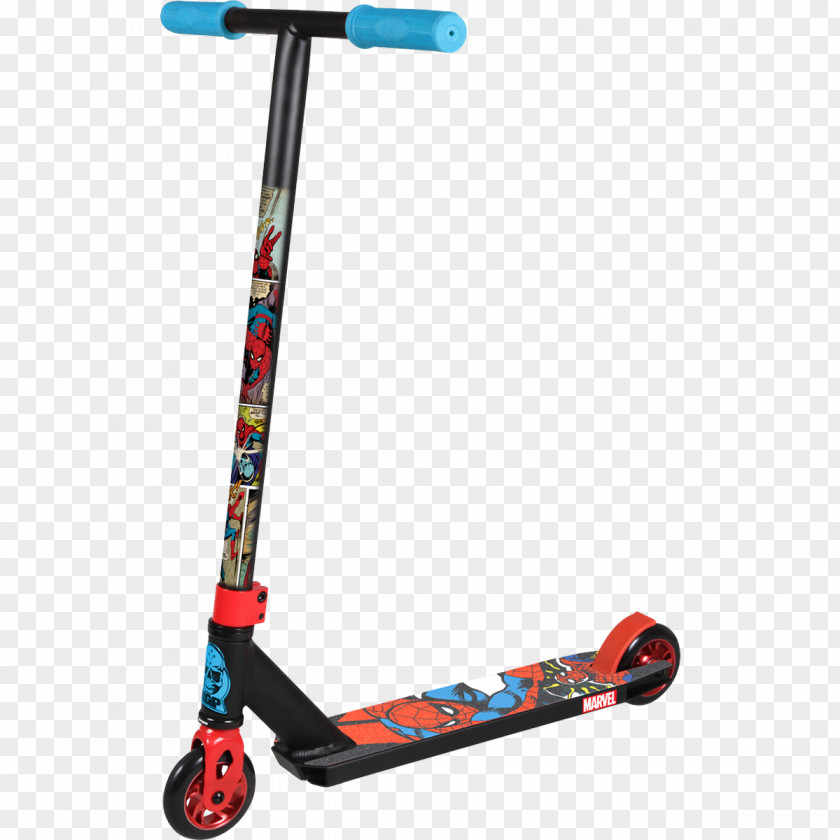 Scooter Kick Spider-Man Stuntscooter Motorcycle PNG