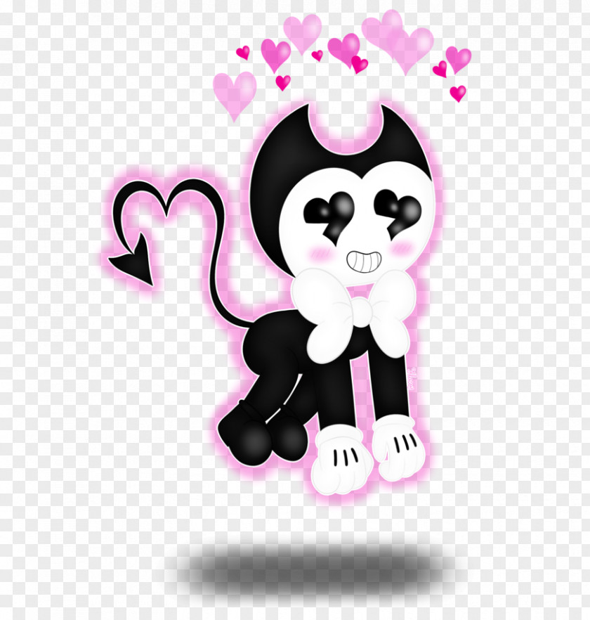 Ink Ship Bendy And The Machine Love Desktop Wallpaper Five Nights At Freddy's PNG