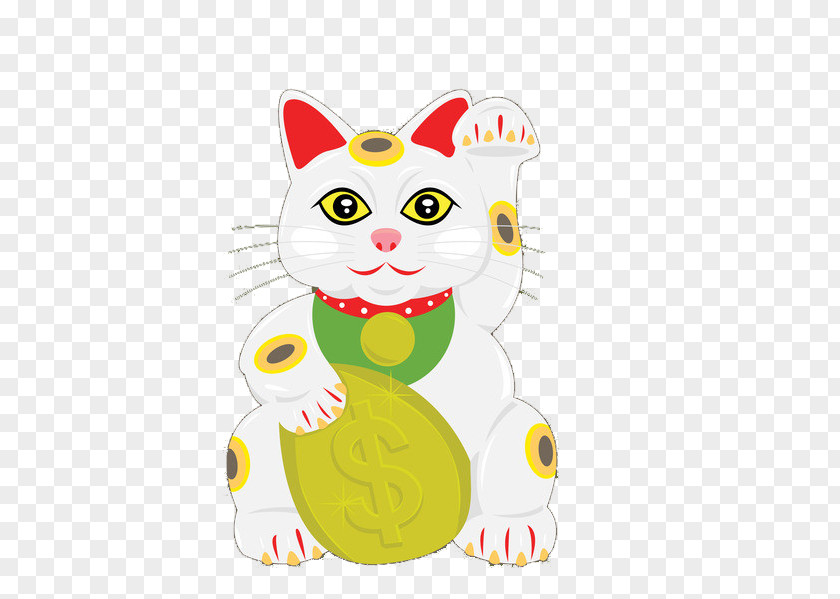 Lucky Cat Abyssinian Kitten Maneki-neko PNG