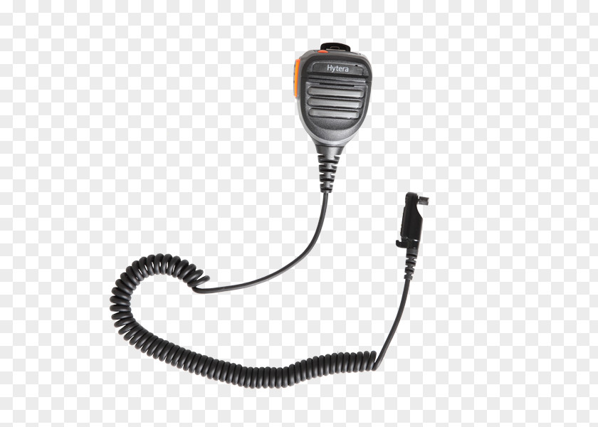 Microphone Two-way Radio Loudspeaker Headset Hytera PNG