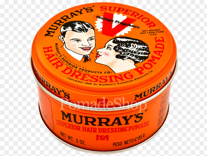Murray's Pomade Superior Hair Dressing Care PNG