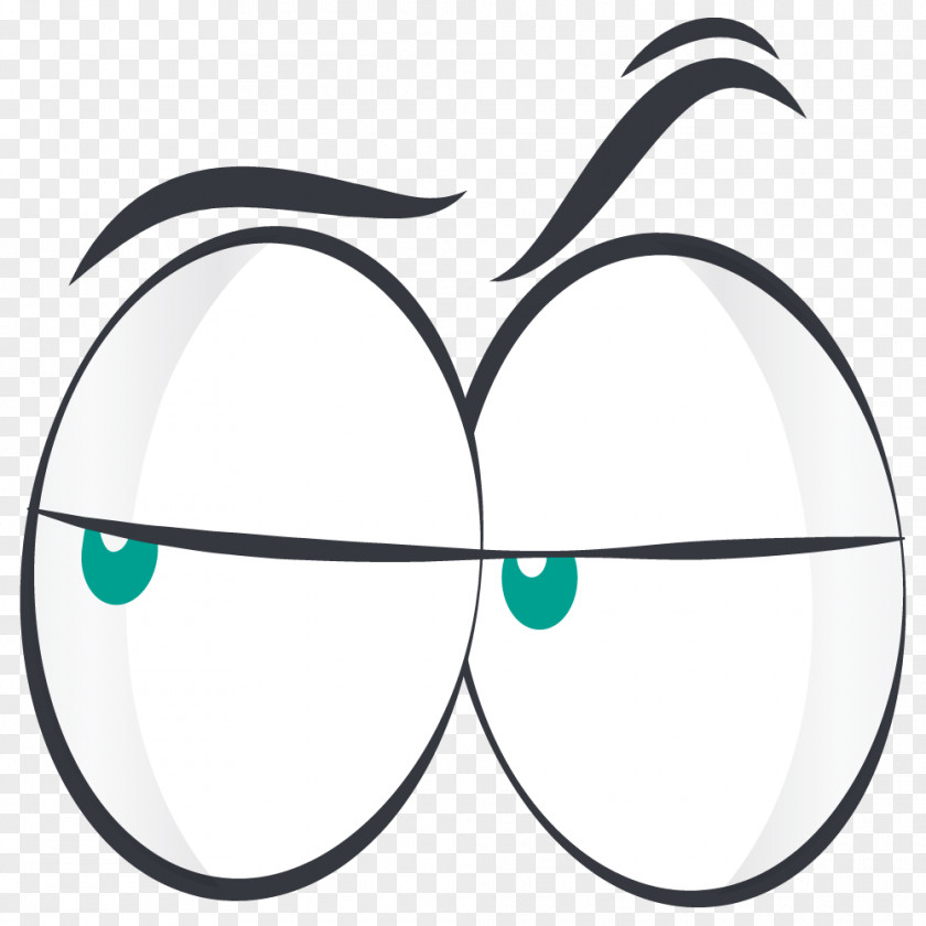 Eyeglasses With Eyes Design Image Facial Expression Cartoon PNG