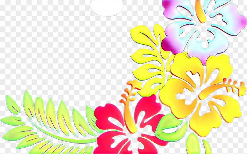 Mallow Family Petal Hawaiian Hibiscus Clip Art Yellow Flower PNG