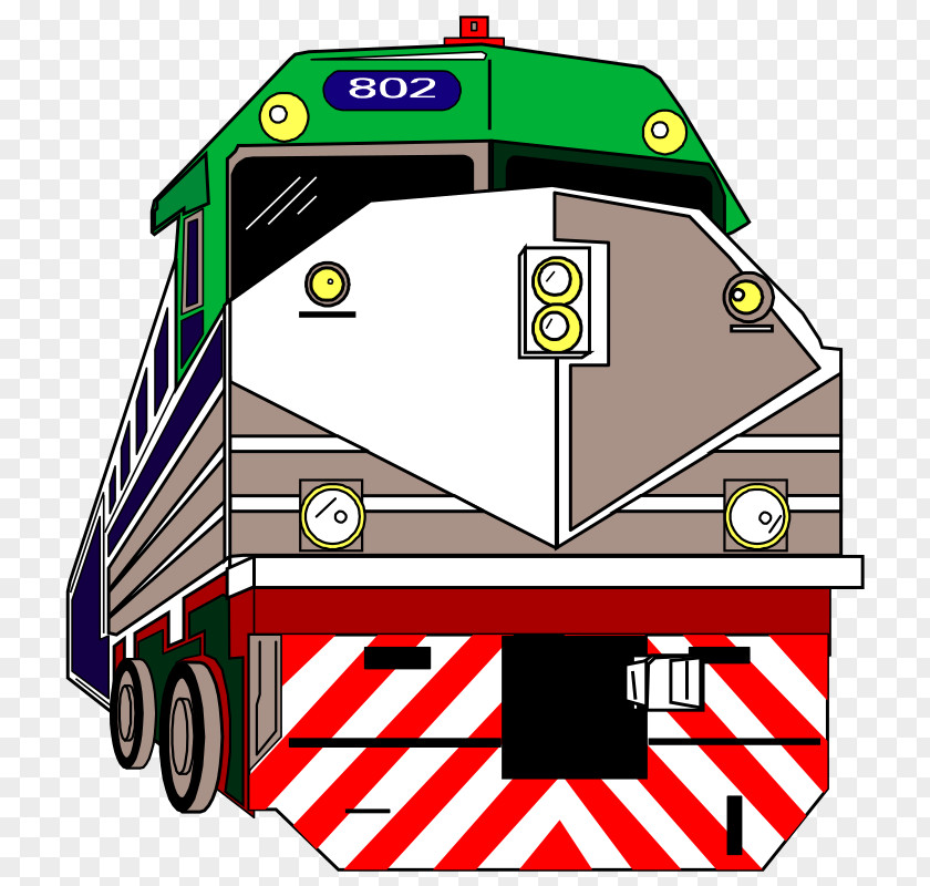 Railroad Tracks Train Rail Transport Locomotive Clip Art PNG