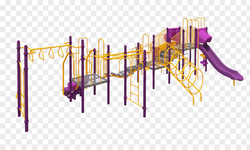 Children’s Playground Purple PNG